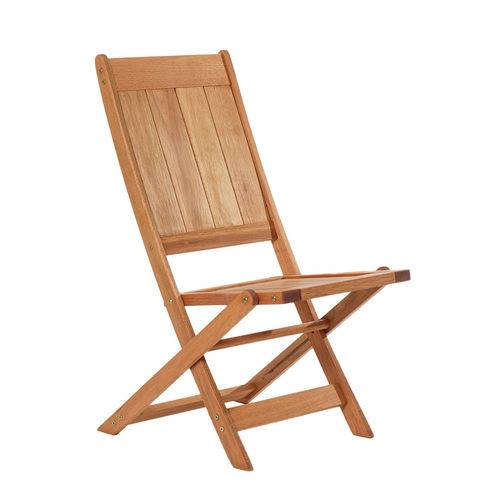 Cadeira Dobrável Acqualung S/ Braço - Wood Prime