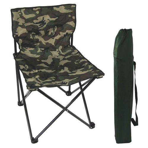 Cadeira Dobrável Articulada Portátil Pesca Camping Araguaia Premium Camuflada - Blx8 15900