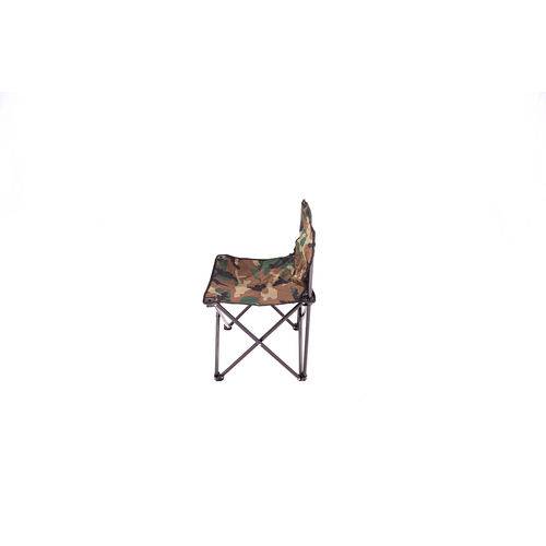 Cadeira Dobrável Camping Pesca Premium Camuflada Bel Lazer