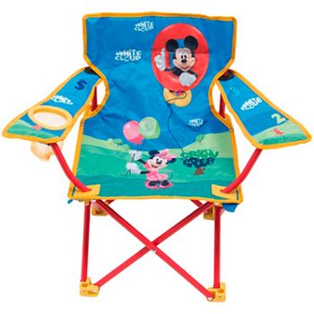 Cadeira Dobrável Infantil Arditex Mickey com Bolsa WD5380