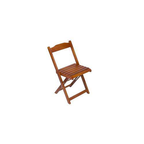 Cadeira Dobrável Madeira Avulsa Mel - Btb Móveis