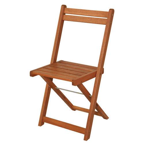 Cadeira Dobrável Metalnew Lyptus Acácia
