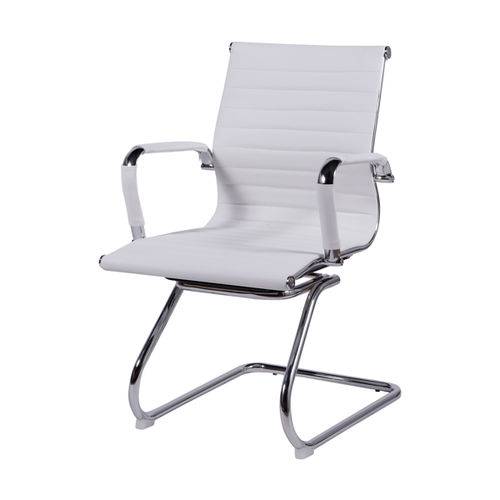 Cadeira Eames 3301 Fixa Branca
