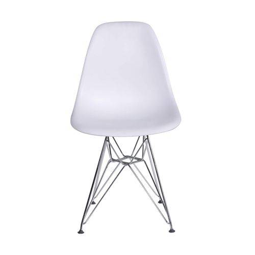 Cadeira Eames Base Eiffel OR Design Branco