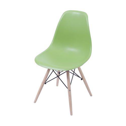 Cadeira Eames Dkr Sala de Jantar 46x80,5x42cm Verde Claro