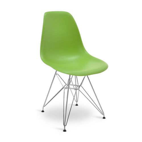 Cadeira Eames DSR Verde Verde