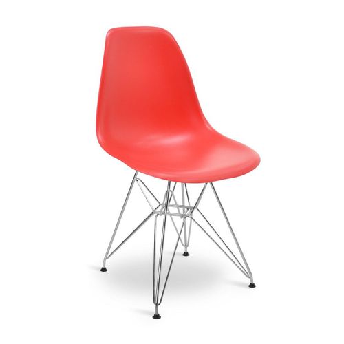 Cadeira Eames DSR Vermelha Vermelha