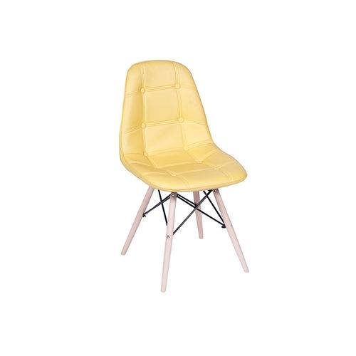Cadeira Eames Eifeel Botone - Amarela