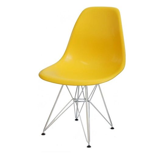 Cadeira Eames Eiffel Amarela PP OR Design 1102