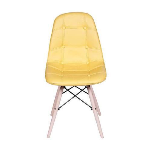 Cadeira Eames Eiffel Botonê Or-1110 - Amarelo - Tommy Design