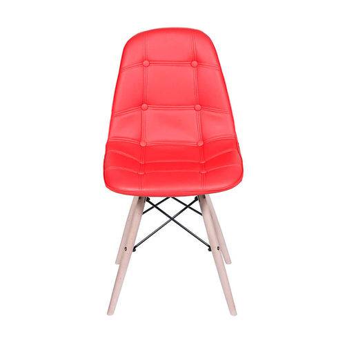 Cadeira Eames Eiffel Botonê Or-1110 - Vermelho - Tommy Design