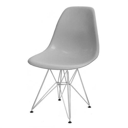 Cadeira Eames Eiffel Cinza Pp Or Design 1102 - Cinza
