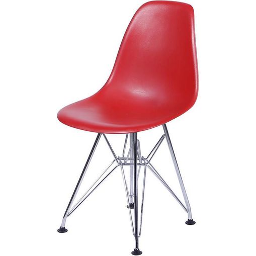 Cadeira Eames Eiffel Vermelha PP OR Design 1102