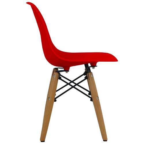 Cadeira Eames Infantil Vermelha - Deekve-1268