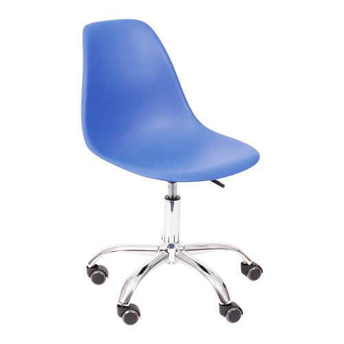 Cadeira Eames Office Azul Petróleo Azul Petróleo