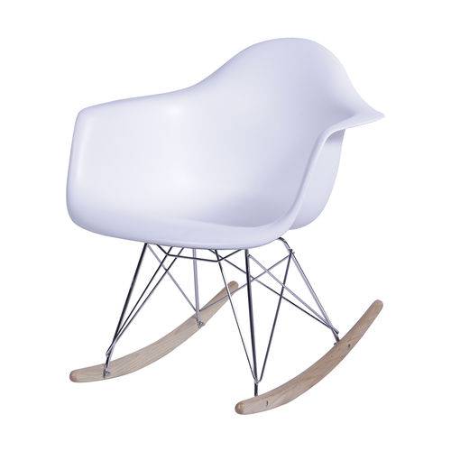 Cadeira Eames Rar Balanço Branca