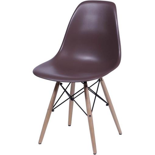 Cadeira Eames Wood Café PP OR Design 1102B