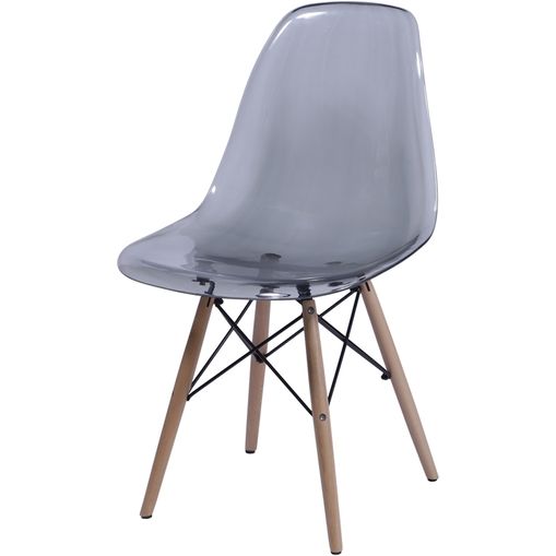 Cadeira Eames Wood Fume PC OR Design 1101B
