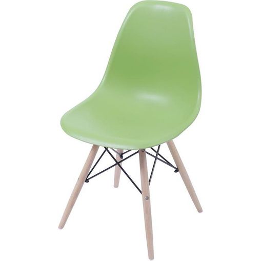 Cadeira Eames Wood Verde PP OR Design 1102B