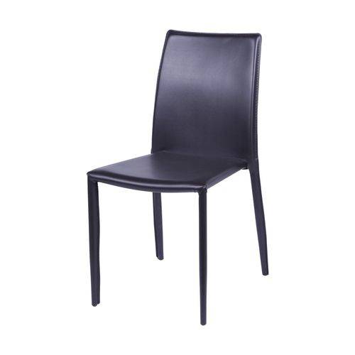 Cadeira em Metal e Corino 4401 OR Design Marrom
