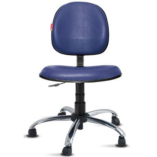 Cadeira Escritório Executiva Giratória Courvim Azul Marinho Cb17