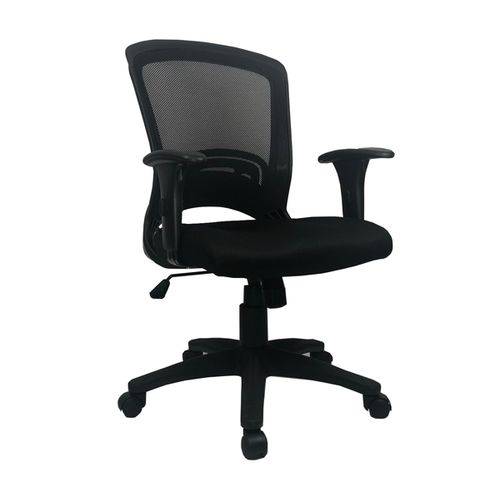 Cadeira Escritório Preta MK-6501 - Makkon