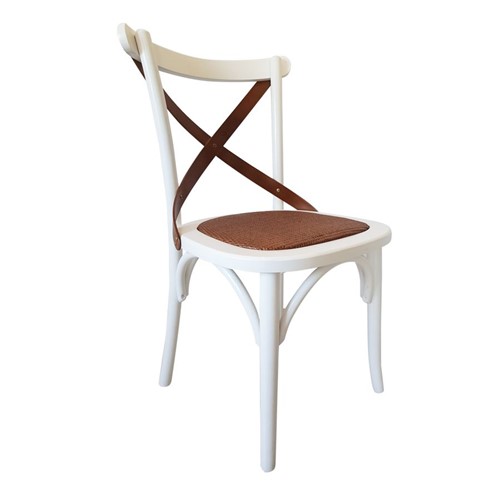 Cadeira Espanha com Rattan - Wood Prime TT 14910