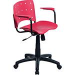 Cadeira Executiva Colordesign com Rodízios Vermelho - Designchair