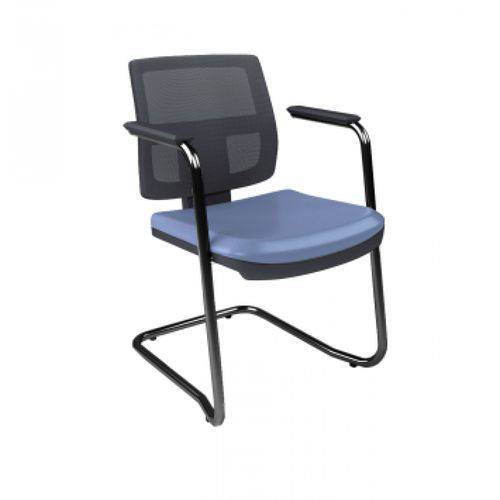 Cadeira Fixa Contínua Brizza Tela