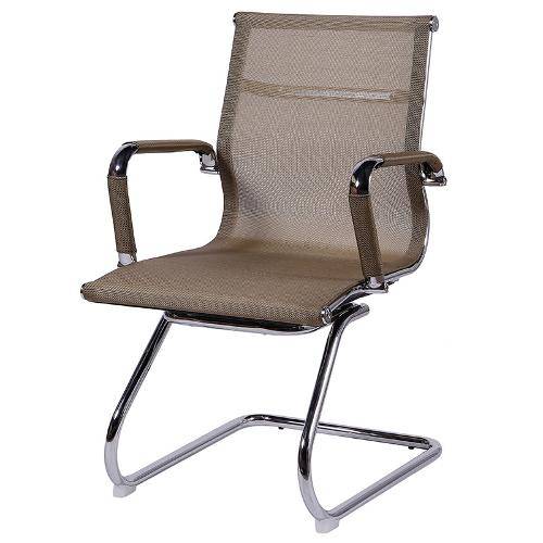 Cadeira Fixa em Aço Cromado e Mesh 3303 - Cobre