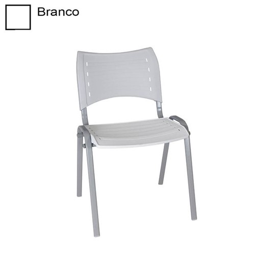 Cadeira Fixa Empilhável 63 com Estrutura - ISO Frisokar 070260