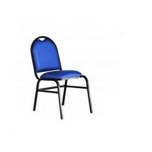 Cadeira Fixa Essencial Hot Couro Ecológico Azul CE151 Pethiflex