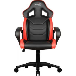 Cadeira Gamer Aerocool AC60C EN57730 Preta/Vermelha