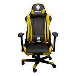 Cadeira Gamer Evolut Eg-900 Amarela