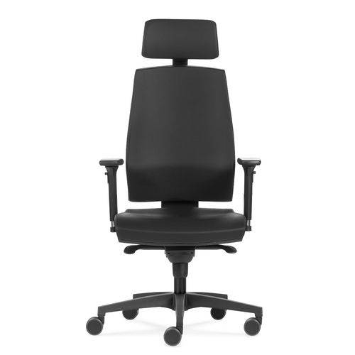 Cadeira Gamer Flexform Klass Black Leather