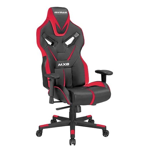 Cadeira Gamer Mx8 Preta e Vermelha - Mymax
