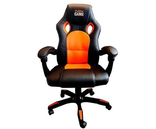 Cadeira Gamer OEX GC-100 Preto/Laranja