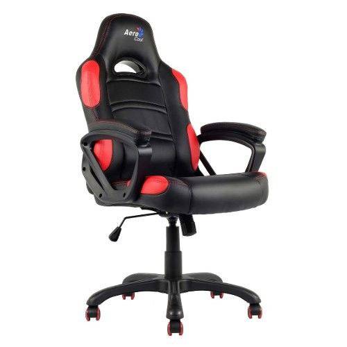 Cadeira Gamer Profissional Ac120 En59657 Preta/vermelha Aerocool