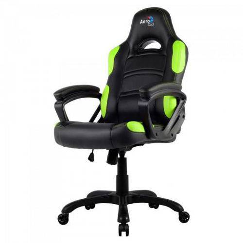 Cadeira Gamer Profissional Ac80c En55079 Preta/verde Aerocoo