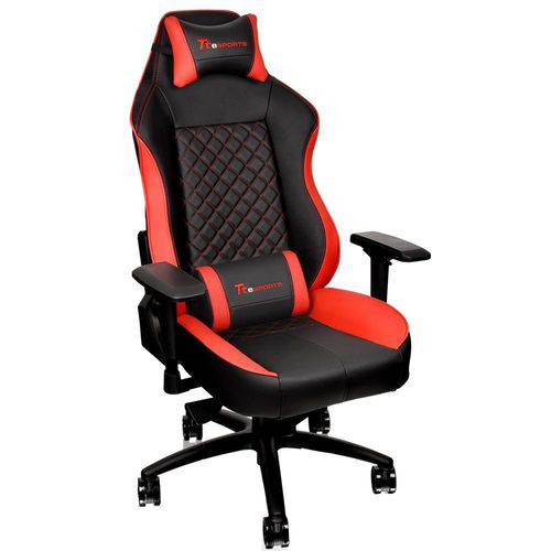 Cadeira Gamer Size ESports Preto e Vermelho Gc-gtc-brlfdl-01 Thermaltake