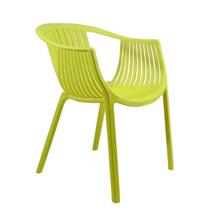 Cadeira Garden Polipropileno Amarelo Byartdesign