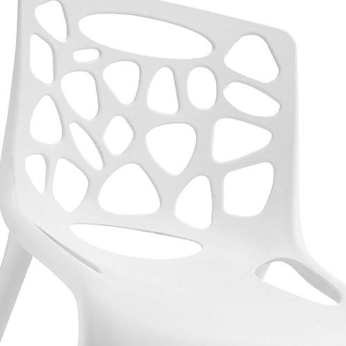 Cadeira Giovana Polipropileno Branca - Rivatti