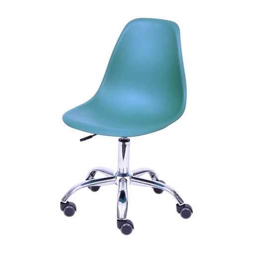 Cadeira Giratória Eames DKR Azul Petróleo 1102R Or Design