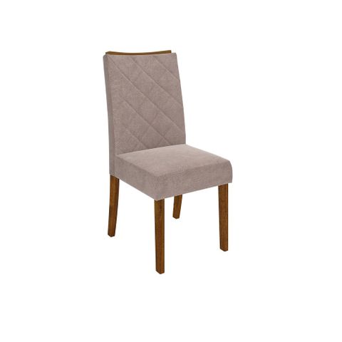 Cadeira Golden 2 Peças - Demolição - Suede Pena Bege