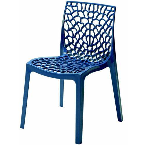 Cadeira Gruver Polipropileno Azul - 23076