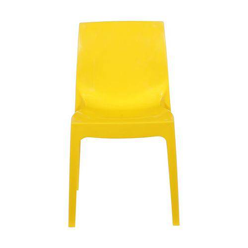 Cadeira Ice Alice Italiana Amarela Inovakasa