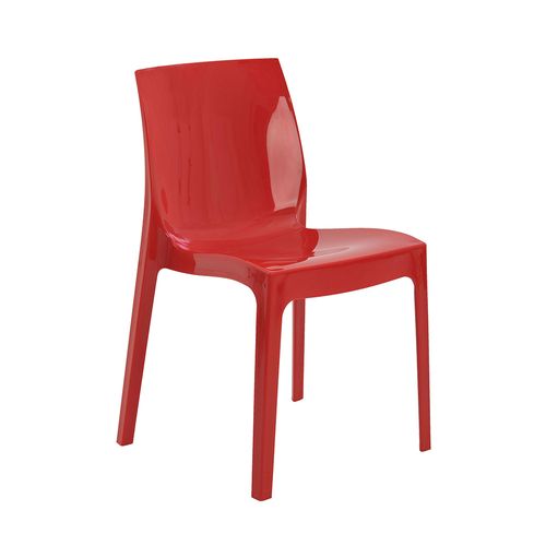 Cadeira Ice Vermelha Vermelha