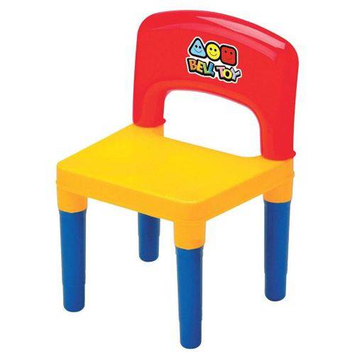 Cadeira Infantil Cadeirinha Colorida Desmontável Bell Toy