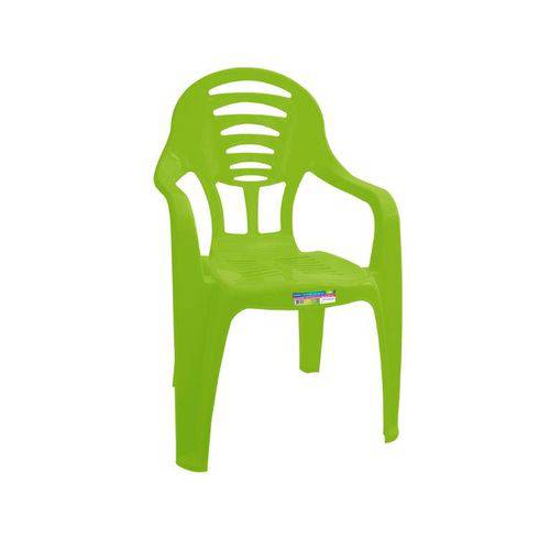 Cadeira Infantil com Braço Paramount Plasticos - Verde