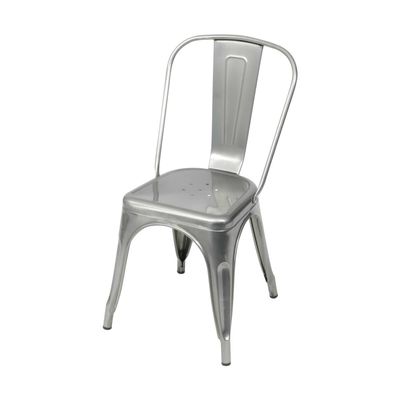 Cadeira Iron Prata Prata